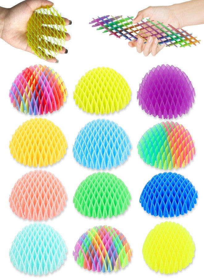 oyeftp 12PCS Fidget Toy, Fidgets Toys for Teens, Teens & Adults, 12 Packs Popping Stretchy Toys, Stress Relief Fidget, Resistance Fidgets Toy, Sensory Stress Relief Toy - Image 1